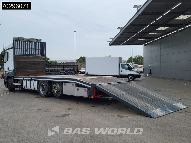 Mercedes-Benz Actros 2543 Actros 6X2 NL-Truck Machine transporter oprijwagen Retarder Lift-Axle ACC Euro 6 - Camion plateau: photos 2 Mercedes-Benz Actros 2543 Actros 6X2 NL-Truck Machine transporter oprijwagen Retarder Lift-Axle ACC Euro 6 - Camion plateau: photos 2