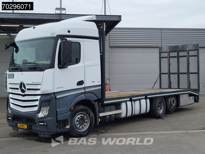 Mercedes-Benz Actros 2543 Actros 6X2 NL-Truck Machine transporter oprijwagen Retarder Lift-Axle ACC Euro 6 - Camion plateau: photos 3 Mercedes-Benz Actros 2543 Actros 6X2 NL-Truck Machine transporter oprijwagen Retarder Lift-Axle ACC Euro 6 - Camion plateau: photos 3