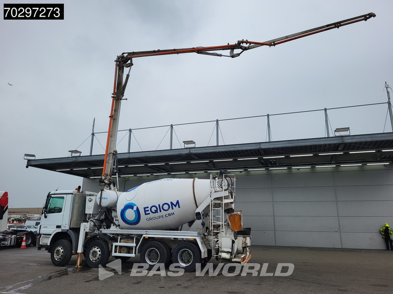 Mercedes-Benz Actros 3241 8X4 7m3 Mecbo Mixer Big-Axle Steelsuspension Pompe+Mixer Euro 5 - Camion pompe: photos 5 Mercedes-Benz Actros 3241 8X4 7m3 Mecbo Mixer Big-Axle Steelsuspension Pompe+Mixer Euro 5 - Camion pompe: photos 5