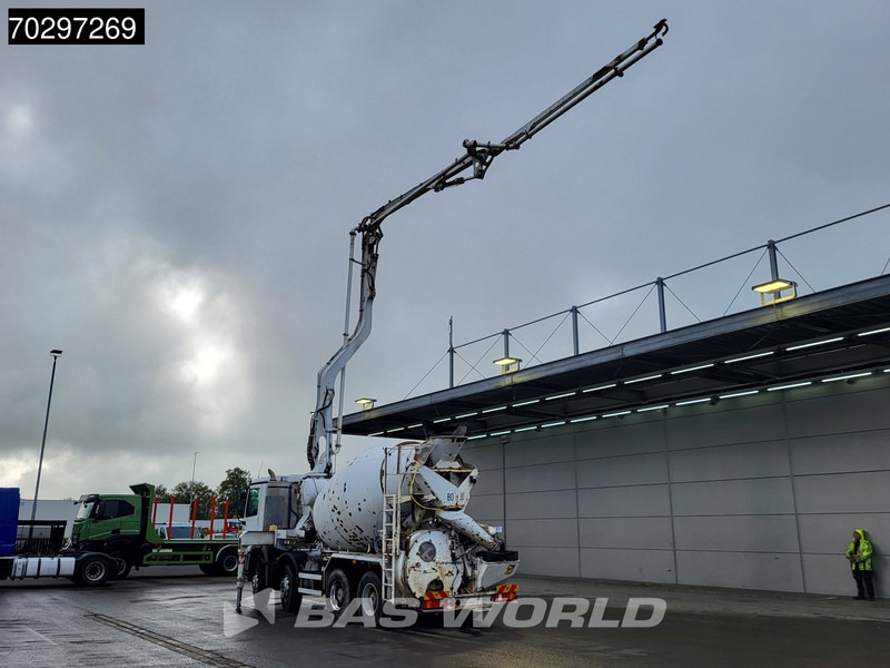 Mercedes-Benz Actros 3241 8X4 7m3 Putzmeister Mixer Big-Axle Steelsuspension Automatic Pompe+Mixer Euro 4 - Camion pompe: photos 2 Mercedes-Benz Actros 3241 8X4 7m3 Putzmeister Mixer Big-Axle Steelsuspension Automatic Pompe+Mixer Euro 4 - Camion pompe: photos 2