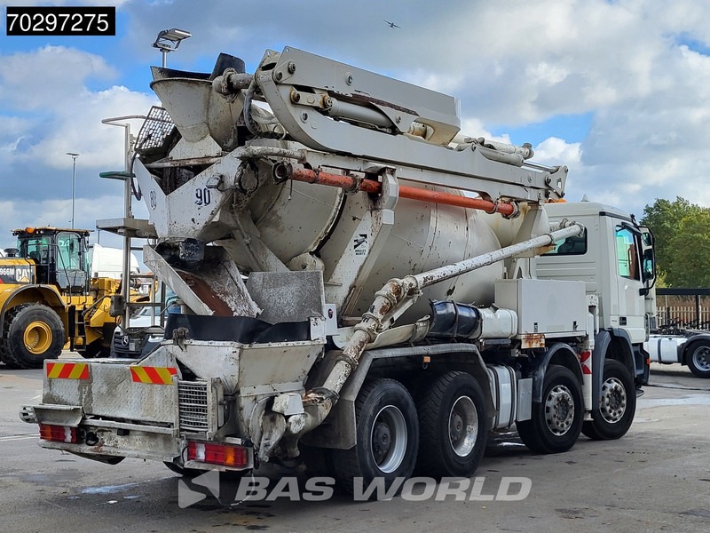 Mercedes-Benz Actros 3241 8X4 7m3 Putzmeister TMM 21-3 Mixer Big-Axle Steelsuspension 3-Pedals Euro 4 - Camion malaxeur: photos 5 Mercedes-Benz Actros 3241 8X4 7m3 Putzmeister TMM 21-3 Mixer Big-Axle Steelsuspension 3-Pedals Euro 4 - Camion malaxeur: photos 5