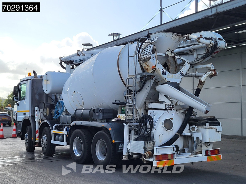 Camion pompe Mercedes-Benz Actros 3241 8X4 Cifa MK24.4Z Pompe+Mixer Retarder 3-Pedals Steelsuspension Big-Axle Euro 5: photos 15 Camion pompe Mercedes-Benz Actros 3241 8X4 Cifa MK24.4Z Pompe+Mixer Retarder 3-Pedals Steelsuspension Big-Axle Euro 5: photos 15