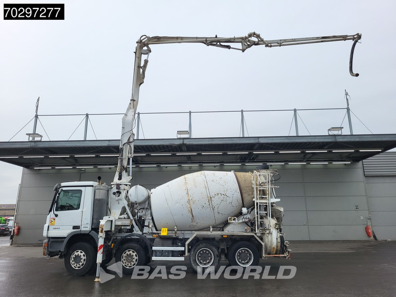 Mercedes-Benz Actros 3241 8X4 Putzmeister TMM 21-3 PUMI 7m3 Liebherr Big-Axle 3-Pedals Euro 4 - Camion pompe: photos 5 Mercedes-Benz Actros 3241 8X4 Putzmeister TMM 21-3 PUMI 7m3 Liebherr Big-Axle 3-Pedals Euro 4 - Camion pompe: photos 5