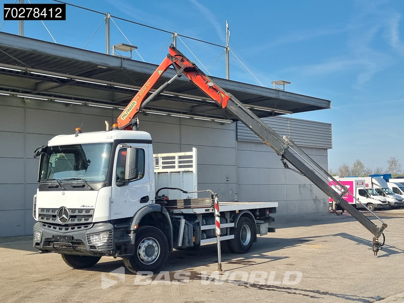 Mercedes-Benz Arocs 1830 4X2 Palfinger PK12.002 EH B Remote Full Steel Big-Axle Euro 6 - Camion plateau, Camion grue: photos 5 Mercedes-Benz Arocs 1830 4X2 Palfinger PK12.002 EH B Remote Full Steel Big-Axle Euro 6 - Camion plateau, Camion grue: photos 5