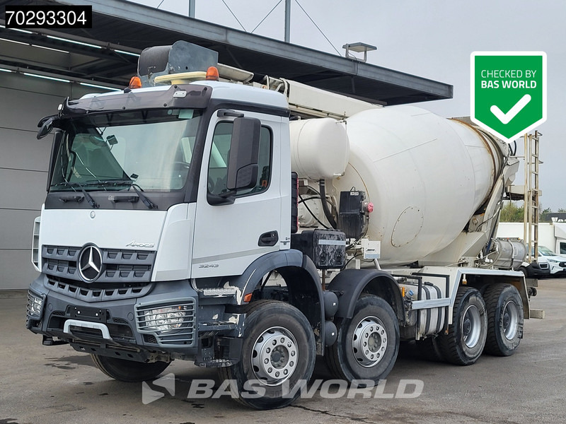 Mercedes-Benz Arocs 3243 8X4 7m3 Stetter Mixer Big-Axle Steelsuspension Euro 6 - Camion malaxeur: photos 1 Mercedes-Benz Arocs 3243 8X4 7m3 Stetter Mixer Big-Axle Steelsuspension Euro 6 - Camion malaxeur: photos 1