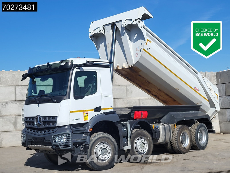 Mercedes-Benz Arocs 3246 8X4 16m3 Bennes Marrel Retarder Big-Axle Steelsuspension Euro 6 - Camion benne: photos 1 Mercedes-Benz Arocs 3246 8X4 16m3 Bennes Marrel Retarder Big-Axle Steelsuspension Euro 6 - Camion benne: photos 1