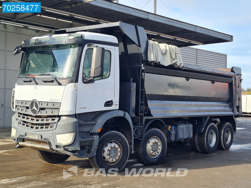 Camion benne Mercedes-Benz Arocs 4142 8X4 24m3 Tipper Big-Axle Steelsuspension Euro 6: photos 11