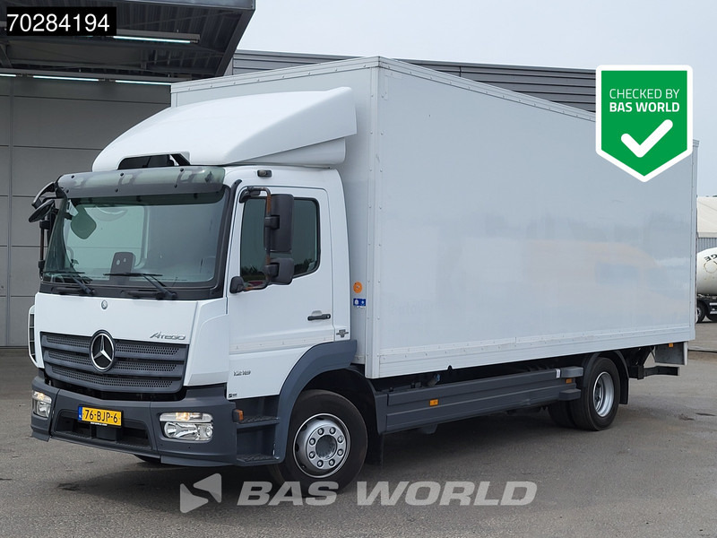 Mercedes-Benz Atego 1218 4X2 12tons NL-Truck Ladebordwand Automatic Euro 6 - Camion fourgon: photos 1 Mercedes-Benz Atego 1218 4X2 12tons NL-Truck Ladebordwand Automatic Euro 6 - Camion fourgon: photos 1