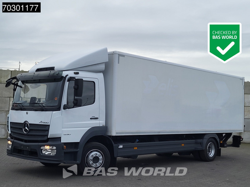 Mercedes-Benz Atego 1230 4X2 12tonner Automatic 1500kg Ladebordwand Euro 6 - Camion fourgon: photos 1 Mercedes-Benz Atego 1230 4X2 12tonner Automatic 1500kg Ladebordwand Euro 6 - Camion fourgon: photos 1