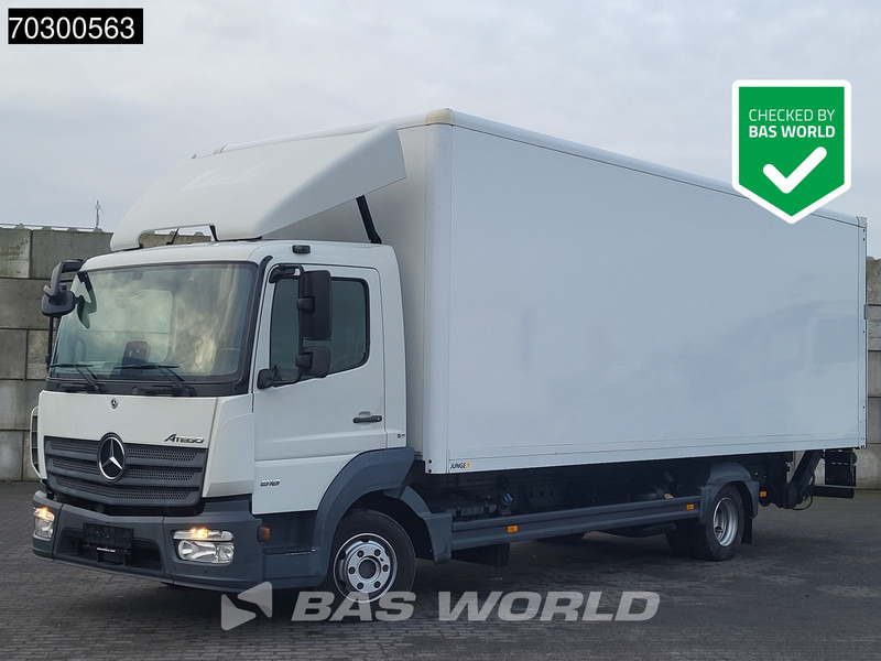 Mercedes-Benz Atego 818 4X2 8tonner Automatic 1500kg Ladebordwand Euro 6 - Camion fourgon: photos 1 Mercedes-Benz Atego 818 4X2 8tonner Automatic 1500kg Ladebordwand Euro 6 - Camion fourgon: photos 1