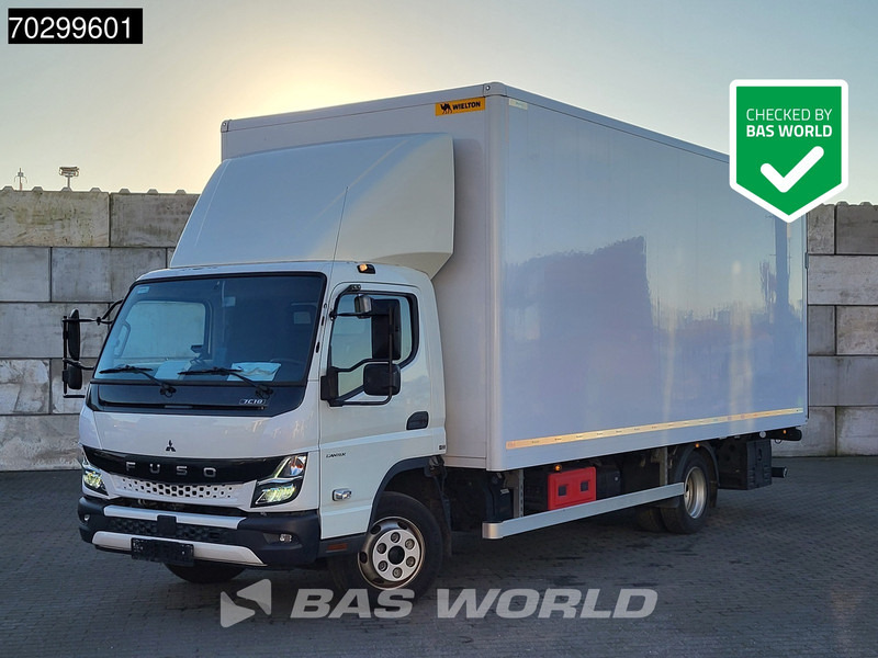 Mitsubishi Canter 7C18 4X2 8tonner Automatic 1000kg Ladebordwand Airco Euro 6 - Camion fourgon: photos 1 Mitsubishi Canter 7C18 4X2 8tonner Automatic 1000kg Ladebordwand Airco Euro 6 - Camion fourgon: photos 1