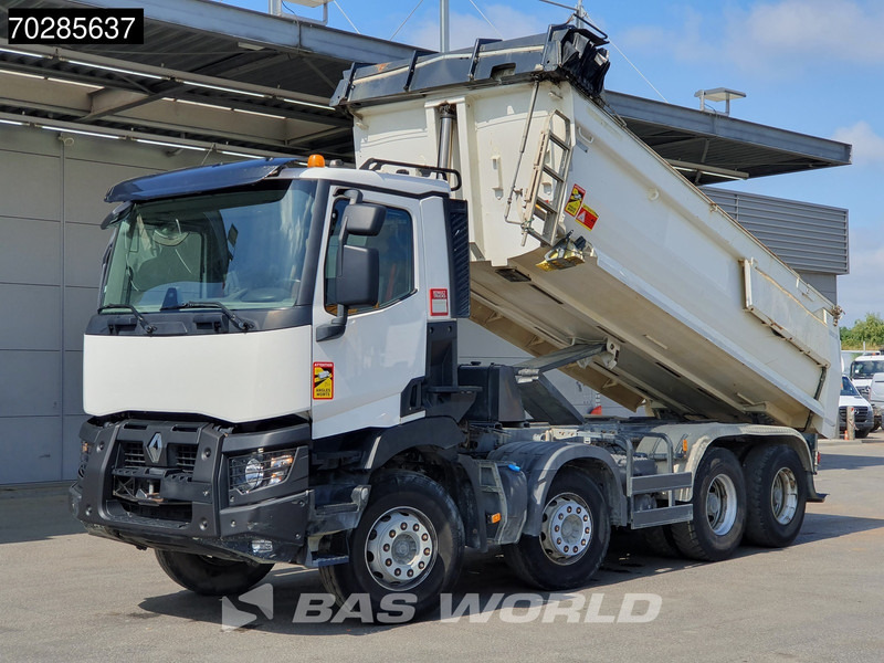 Renault C 460 8X4 15m3 Meiller Tipper Steelsuspension Automatic BigAxle Euro 6 - Camion benne: photos 3 Renault C 460 8X4 15m3 Meiller Tipper Steelsuspension Automatic BigAxle Euro 6 - Camion benne: photos 3