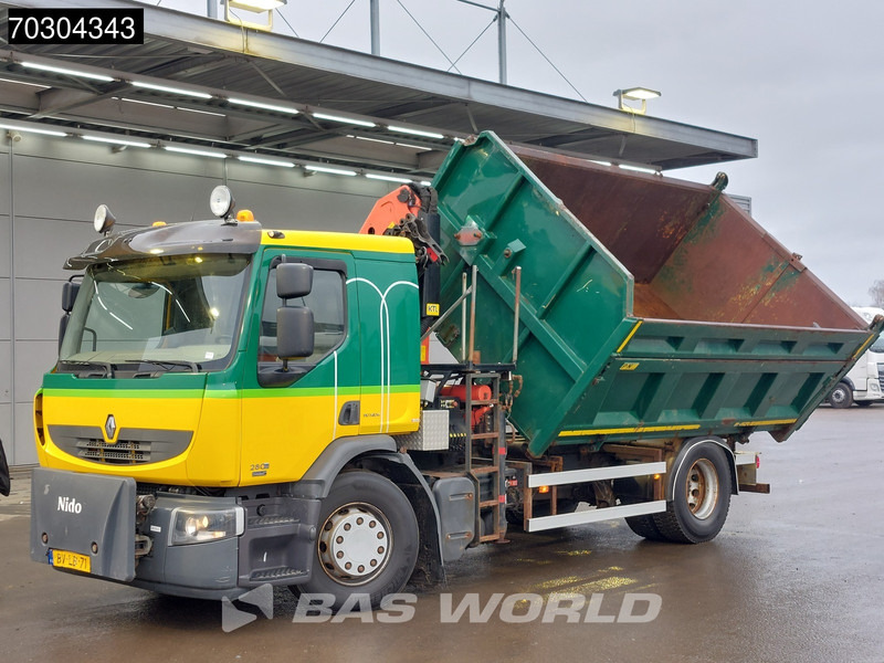 Renault D 280 D 4X2 Palfinger 12t/m Crane Tipper Automatic Euro 5 - Camion benne, Camion grue: photos 3 Renault D 280 D 4X2 Palfinger 12t/m Crane Tipper Automatic Euro 5 - Camion benne, Camion grue: photos 3