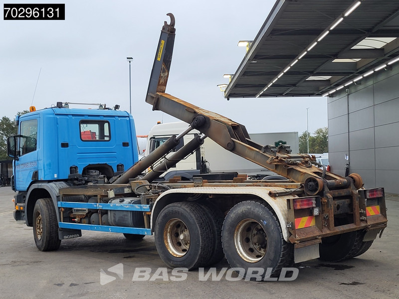 Scania 420 6X4 20tons Marrel THM 20000 Manual Retarder Steelsuspension Euro 3 - Camion ampliroll: photos 2 Scania 420 6X4 20tons Marrel THM 20000 Manual Retarder Steelsuspension Euro 3 - Camion ampliroll: photos 2