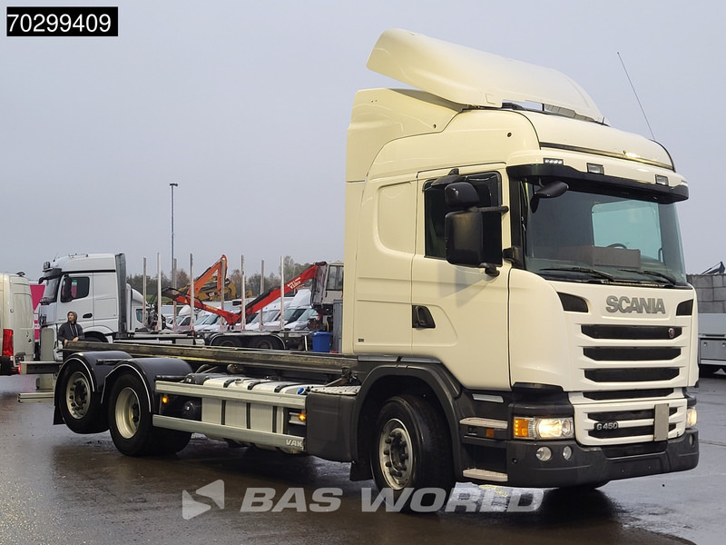 Scania G450 G 6X2 Full air suspension Automatic Lift+steering Axle Euro 6 - Camion porte-conteneur/ Caisse mobile: photos 3 Scania G450 G 6X2 Full air suspension Automatic Lift+steering Axle Euro 6 - Camion porte-conteneur/ Caisse mobile: photos 3