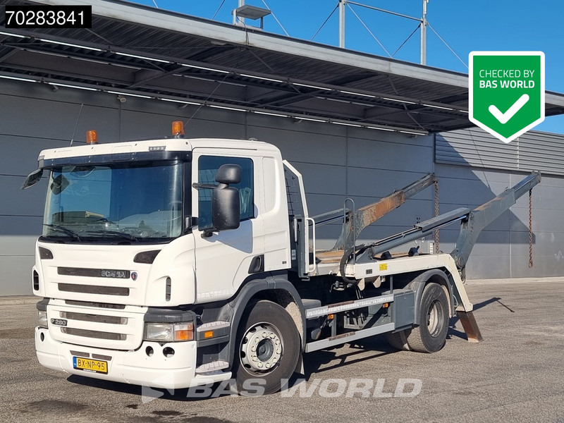 Scania P280 4X2 NL-Truck 14tons Hiab skiploader Euro 5 - Camion multibenne: photos 1 Scania P280 4X2 NL-Truck 14tons Hiab skiploader Euro 5 - Camion multibenne: photos 1