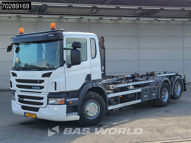 Scania P360 6X2 NL-Truck Hiab XR21Z61 Hooklift Liftaxle Automatic Euro 5 - Camion ampliroll: photos 3 Scania P360 6X2 NL-Truck Hiab XR21Z61 Hooklift Liftaxle Automatic Euro 5 - Camion ampliroll: photos 3