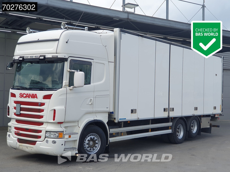 Scania R480 R 6X2 Thermo-king T-1200 R Retarder Manual Xenon Navi Euro 5 - Camion frigorifique: photos 1 Scania R480 R 6X2 Thermo-king T-1200 R Retarder Manual Xenon Navi Euro 5 - Camion frigorifique: photos 1
