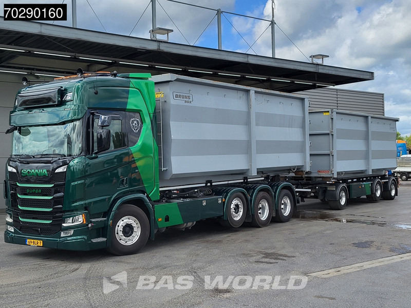 Scania R500 8X2 NL-Truck VDL SK-25-6600 Hooklift Retarder 2xTanks Navi ACC Euro 6 - Camion ampliroll: photos 5 Scania R500 8X2 NL-Truck VDL SK-25-6600 Hooklift Retarder 2xTanks Navi ACC Euro 6 - Camion ampliroll: photos 5