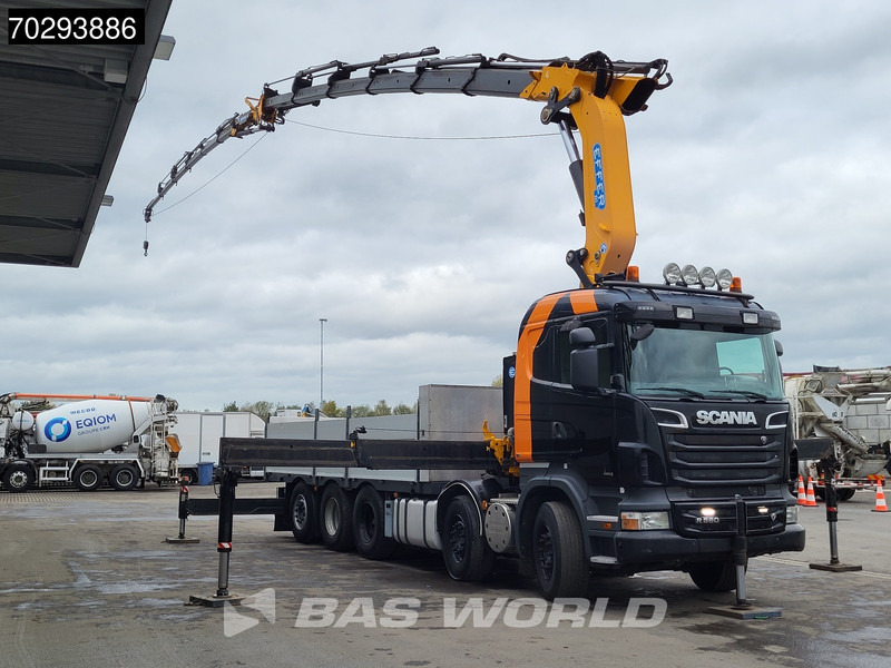Scania R560 R 10X4 EFFER 655 / 6S Crane +Jib Winch 3-Pedals Lift+Steering-Axle Retarder Euro 5 - Camion plateau, Camion grue: photos 3 Scania R560 R 10X4 EFFER 655 / 6S Crane +Jib Winch 3-Pedals Lift+Steering-Axle Retarder Euro 5 - Camion plateau, Camion grue: photos 3