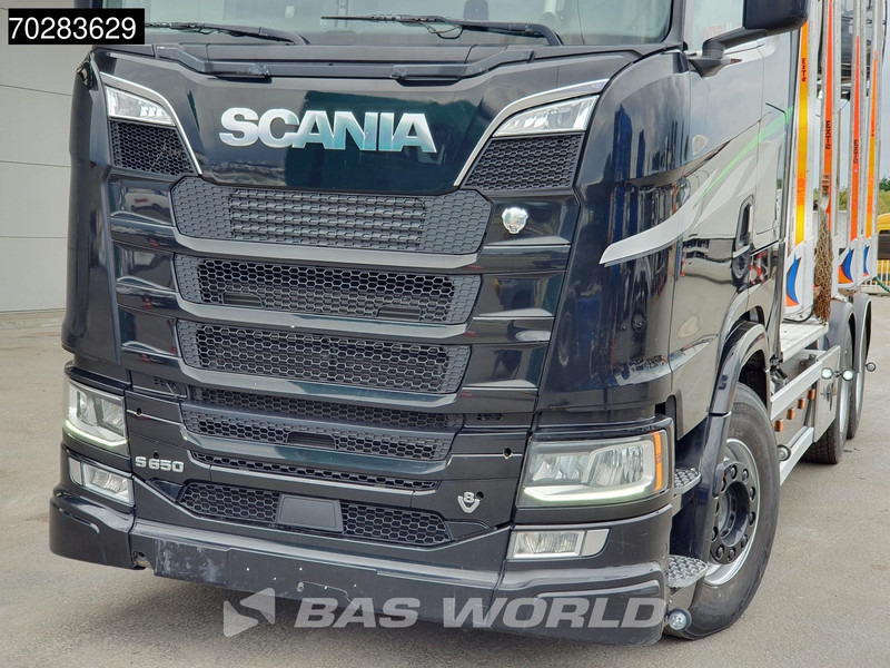 Camion grumier, Camion grue Scania S650 S 6X4 Tajfun LIV100K Kran Holztransport Retarder 3-Pedals Euro 6: photos 11 Camion grumier, Camion grue Scania S650 S 6X4 Tajfun LIV100K Kran Holztransport Retarder 3-Pedals Euro 6: photos 11