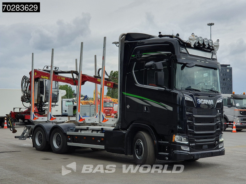 Camion grumier, Camion grue Scania S650 S 6X4 Tajfun LIV100K Kran Holztransport Retarder 3-Pedals Euro 6: photos 15 Camion grumier, Camion grue Scania S650 S 6X4 Tajfun LIV100K Kran Holztransport Retarder 3-Pedals Euro 6: photos 15