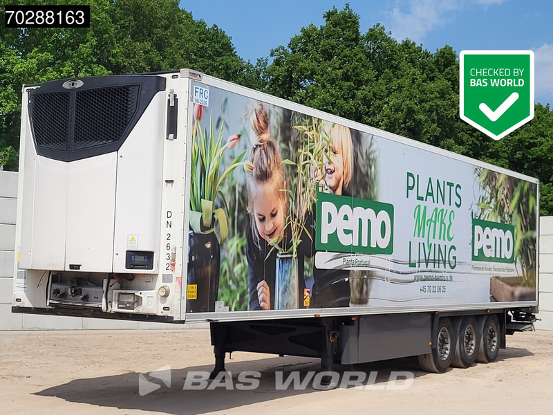 Schmitz Cargobull Carrier 3 axles Doppelverdampfer Tailgate Palettenkasten Blumenbreit LBW - Semi-remorque frigorifique: photos 1 Schmitz Cargobull Carrier 3 axles Doppelverdampfer Tailgate Palettenkasten Blumenbreit LBW - Semi-remorque frigorifique: photos 1