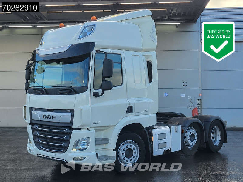 DAF CF 450 CF 6X2 Low-Mileage! FTG Lift+Lenkachse Navi ACC Euro 6 - Tracteur routier: photos 1 DAF CF 450 CF 6X2 Low-Mileage! FTG Lift+Lenkachse Navi ACC Euro 6 - Tracteur routier: photos 1