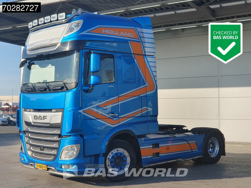 Tracteur routier DAF XF 480 XF 4X2 SSC 2x Tanks Standklima Navi ACC LED