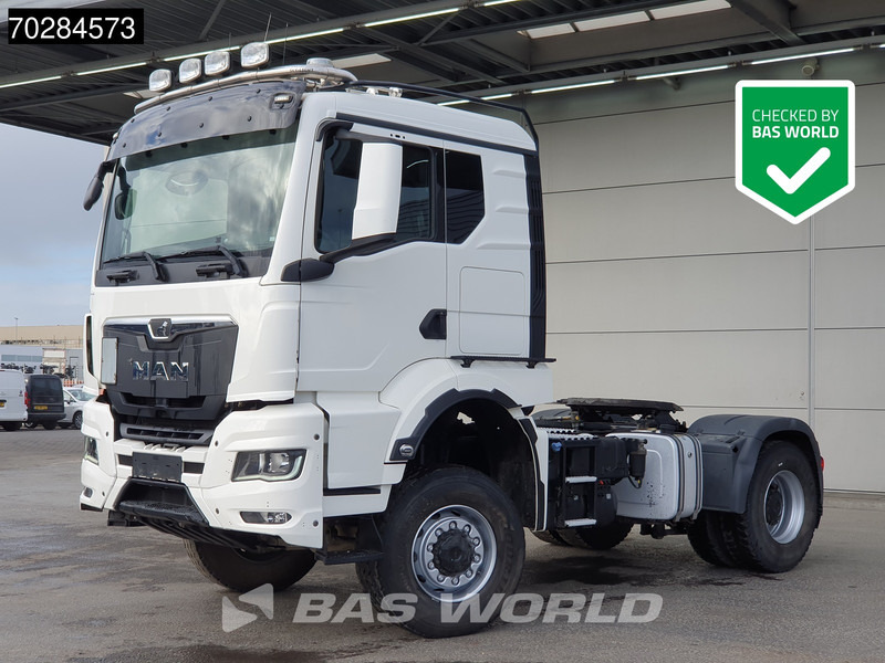 MAN TGS 22.510 4X4 Allrad! Big-Axle Hydraulik Drumbrakes Navi Euro 6 - Tracteur routier: photos 1 MAN TGS 22.510 4X4 Allrad! Big-Axle Hydraulik Drumbrakes Navi Euro 6 - Tracteur routier: photos 1