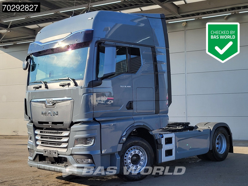 MAN TGX 18.480 4X2 NEW! GX Retarder 2x Tanks PTO-prepared Standklima Navi Euro 6 - Tracteur routier: photos 1 MAN TGX 18.480 4X2 NEW! GX Retarder 2x Tanks PTO-prepared Standklima Navi Euro 6 - Tracteur routier: photos 1