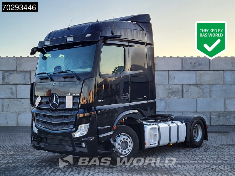 Mercedes-Benz Actros 1842 4X2 StreamSpace MP5 MirrorCam 2xTanks PPC Euro 6 - Tracteur routier: photos 1 Mercedes-Benz Actros 1842 4X2 StreamSpace MP5 MirrorCam 2xTanks PPC Euro 6 - Tracteur routier: photos 1