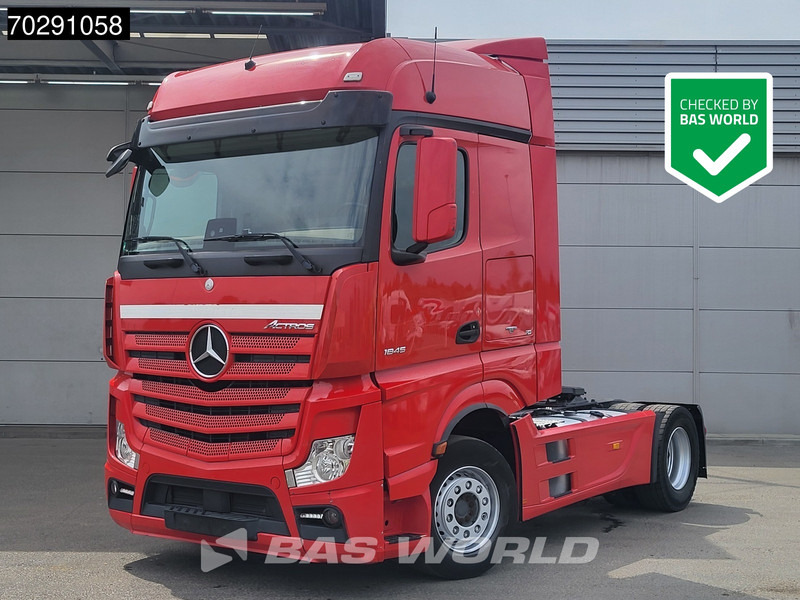 Mercedes-Benz Actros 1845 4X2 BigSpace Retarder 2xTanks Standairco PPC ACC Euro 6 - Tracteur routier: photos 1 Mercedes-Benz Actros 1845 4X2 BigSpace Retarder 2xTanks Standairco PPC ACC Euro 6 - Tracteur routier: photos 1