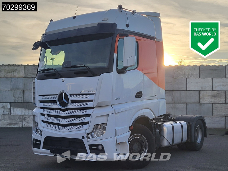 Mercedes-Benz Actros 1851 4X2 BigSpace Retarder Standairco Hydraulic Euro 6 - Tracteur routier: photos 1 Mercedes-Benz Actros 1851 4X2 BigSpace Retarder Standairco Hydraulic Euro 6 - Tracteur routier: photos 1