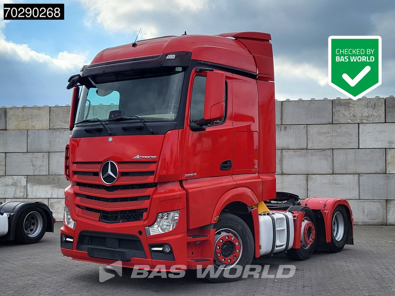 Mercedes-Benz Actros 2553 6X2 ENGINE PROBLEM! StreamSpace Retarder Liftachse Euro 6 - Tracteur routier: photos 1 Mercedes-Benz Actros 2553 6X2 ENGINE PROBLEM! StreamSpace Retarder Liftachse Euro 6 - Tracteur routier: photos 1