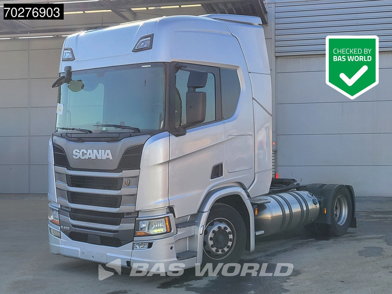Tracteur routier Scania R410 4X2 LNG Retarder Euro 6 ACC Navi 2x Tanks