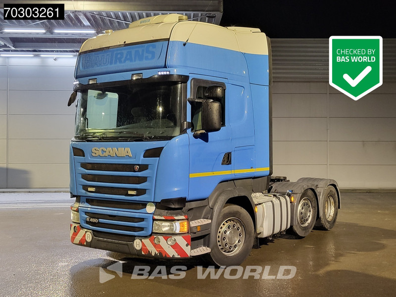 Scania R490 6X2 Retarder Lift+Lenkachse Full-Air 2xTanks Standklima Euro 6 - Tracteur routier: photos 1 Scania R490 6X2 Retarder Lift+Lenkachse Full-Air 2xTanks Standklima Euro 6 - Tracteur routier: photos 1