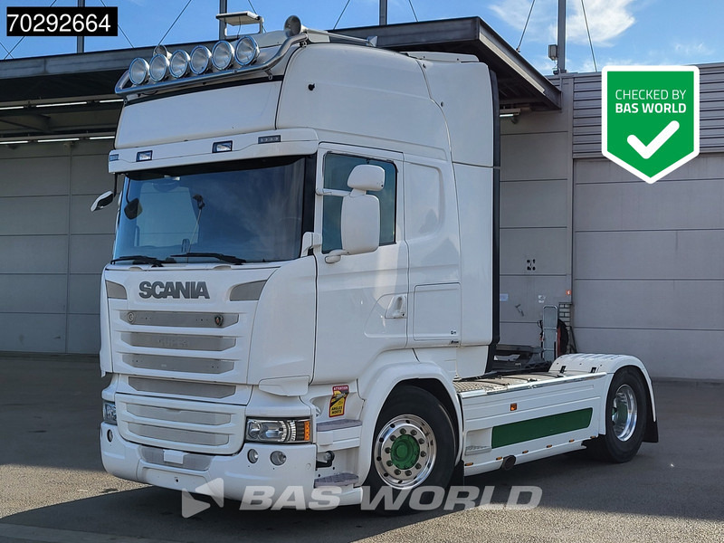 Scania R490 R 4X2 Full-Air Manual Retarder 2xTanks Standklima Xenon Navi Euro 6 - Tracteur routier: photos 1 Scania R490 R 4X2 Full-Air Manual Retarder 2xTanks Standklima Xenon Navi Euro 6 - Tracteur routier: photos 1