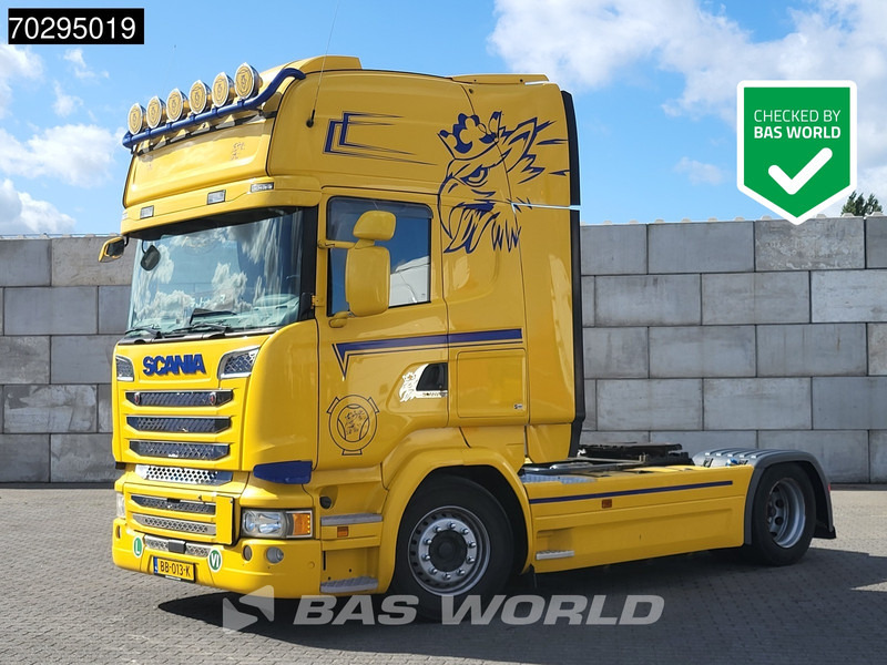 Scania R490 R 4X2 NL-Truck Full-Air Mega Retarder Standairco 2xTanks Euro 6 - Tracteur routier: photos 1 Scania R490 R 4X2 NL-Truck Full-Air Mega Retarder Standairco 2xTanks Euro 6 - Tracteur routier: photos 1