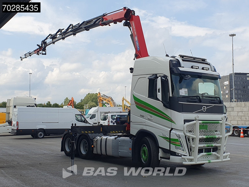 Volvo FH 500 FH 6X4 Full-Air Liftachse HMF 2820K-RCS Crane+JIB Remote Control I-ParkCool VDS LED Kran - Tracteur routier: photos 3 Volvo FH 500 FH 6X4 Full-Air Liftachse HMF 2820K-RCS Crane+JIB Remote Control I-ParkCool VDS LED Kran - Tracteur routier: photos 3