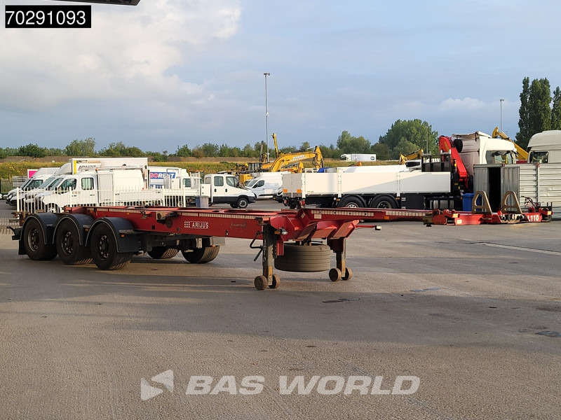 Van Hool 20 ft 30ft 40ft 45ft Full Air - Semi-remorque porte-conteneur/ Caisse mobile: photos 3 Van Hool 20 ft 30ft 40ft 45ft Full Air - Semi-remorque porte-conteneur/ Caisse mobile: photos 3