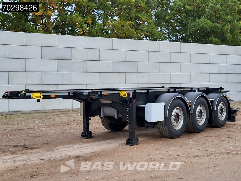 Van Hool FS3444-10 AK u2 3 axles ADR Liftachse 20ft - Semi-remorque porte-conteneur/ Caisse mobile: photos 2 Van Hool FS3444-10 AK u2 3 axles ADR Liftachse 20ft - Semi-remorque porte-conteneur/ Caisse mobile: photos 2