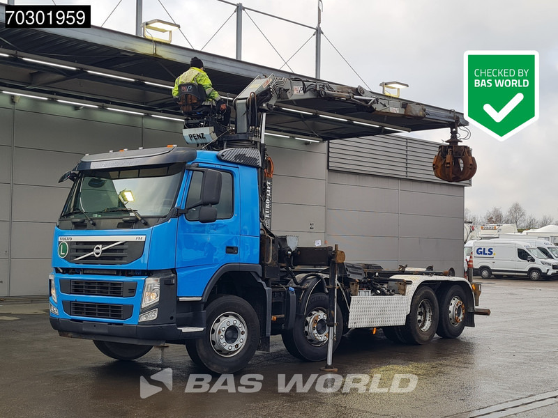 Volvo FM 460 8X2 Penz 12ZR7,70 Crane + AJK HS20N Automatic VEB+ Euro 5 - Camion ampliroll, Camion grue: photos 1 Volvo FM 460 8X2 Penz 12ZR7,70 Crane + AJK HS20N Automatic VEB+ Euro 5 - Camion ampliroll, Camion grue: photos 1