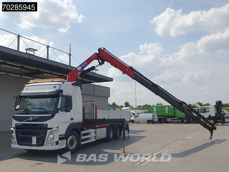 Volvo FM 500 6X2 HMF 3220-K7 Crane Kran Lift-Steering Axle Euro 6 - Camion plateau, Camion grue: photos 5 Volvo FM 500 6X2 HMF 3220-K7 Crane Kran Lift-Steering Axle Euro 6 - Camion plateau, Camion grue: photos 5