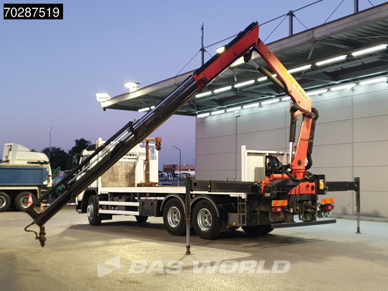 Camion plateau, Camion grue Volvo FMX 370 6X4 Palfinger PK18002 EH Crane Kran Automatic Euro 5: photos 6