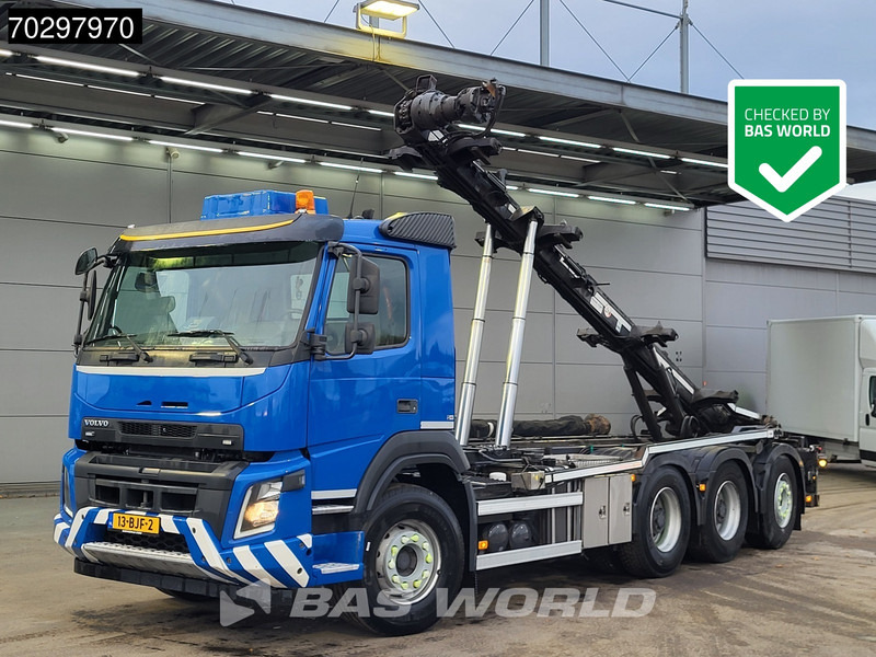 Volvo FMX 410 8X4 NL-Truck TRANS-COM TRC-28S VEB+ Lift-Lenkachse Euro 6 - Camion ampliroll: photos 1 Volvo FMX 410 8X4 NL-Truck TRANS-COM TRC-28S VEB+ Lift-Lenkachse Euro 6 - Camion ampliroll: photos 1
