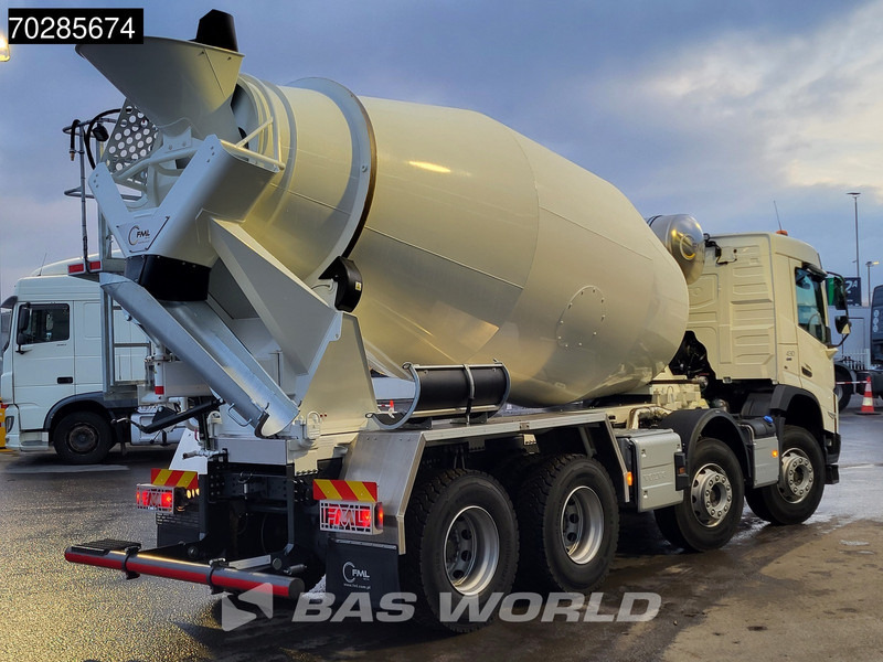 Volvo FMX 430 8X4 New! 10m3 FML Mixer Steelsuspension Automatic LED Euro 6 - Camion malaxeur: photos 5 Volvo FMX 430 8X4 New! 10m3 FML Mixer Steelsuspension Automatic LED Euro 6 - Camion malaxeur: photos 5