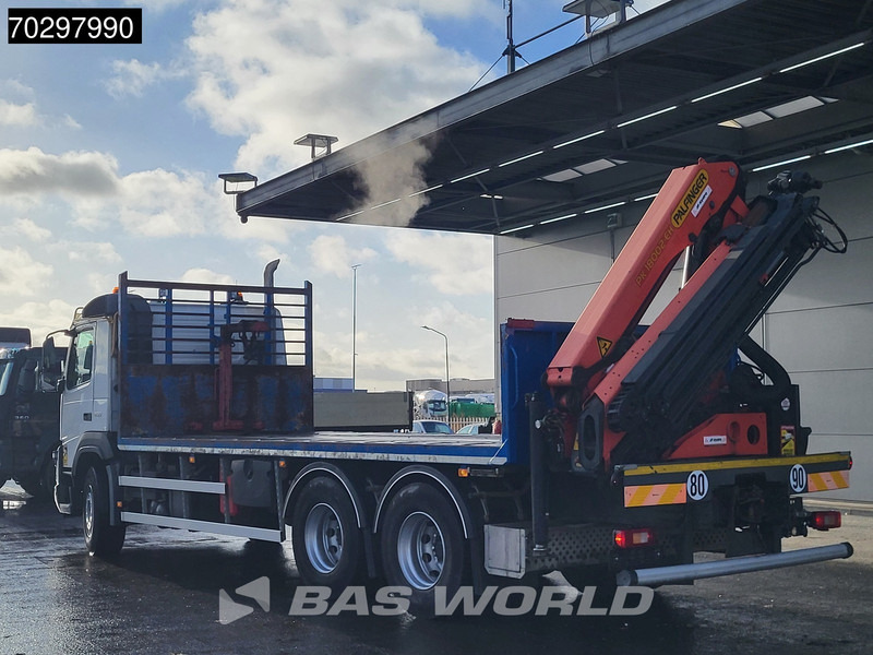 Camion plateau, Camion grue Volvo FMX 450 FMX 6X4 Palfinger PK 18002 EH Crane Manual Euro 6: photos 15