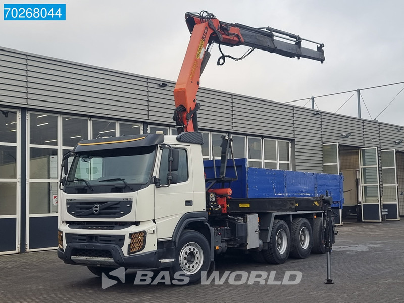 Volvo FMX 460 8X4 Big-Axle Palfinger PK23002 Lift-Lenkachse Euro 5 - Camion benne, Camion grue: photos 1 Volvo FMX 460 8X4 Big-Axle Palfinger PK23002 Lift-Lenkachse Euro 5 - Camion benne, Camion grue: photos 1