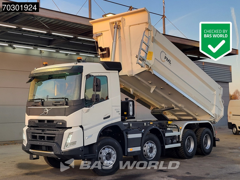Volvo FMX 460 8X4 NEW! 18m3 KH-Kipper Steelsuspension Big-Axle Automatic Euro 6 - Camion benne: photos 1 Volvo FMX 460 8X4 NEW! 18m3 KH-Kipper Steelsuspension Big-Axle Automatic Euro 6 - Camion benne: photos 1